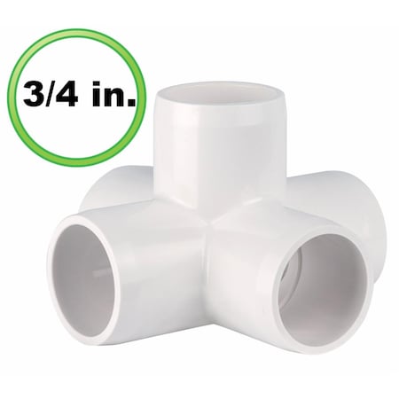 Cool Kitchen 0.75 in. 5 Way x PVC Pipe Fitting CO54353